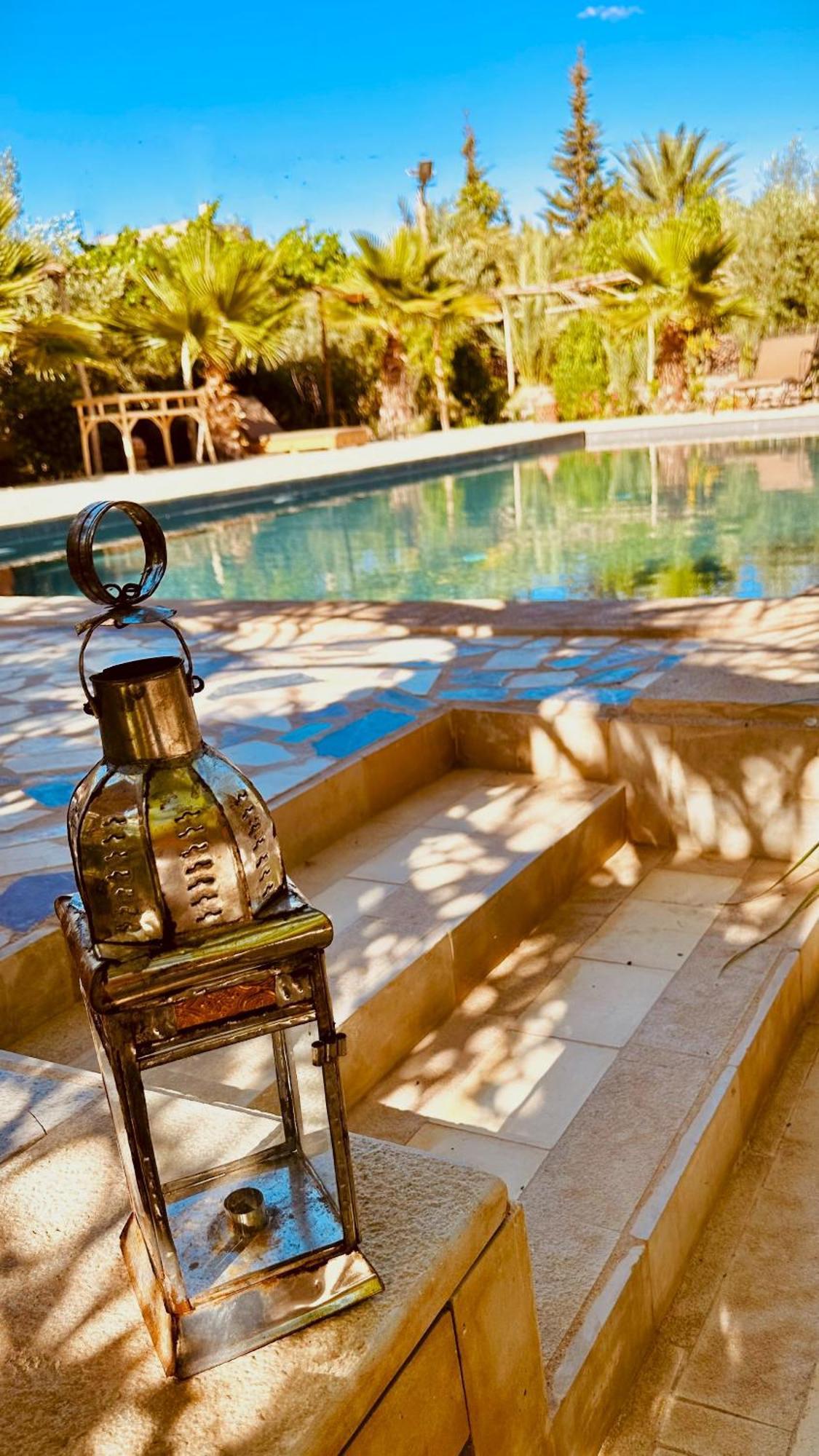 Riad Aman Skoura Luaran gambar